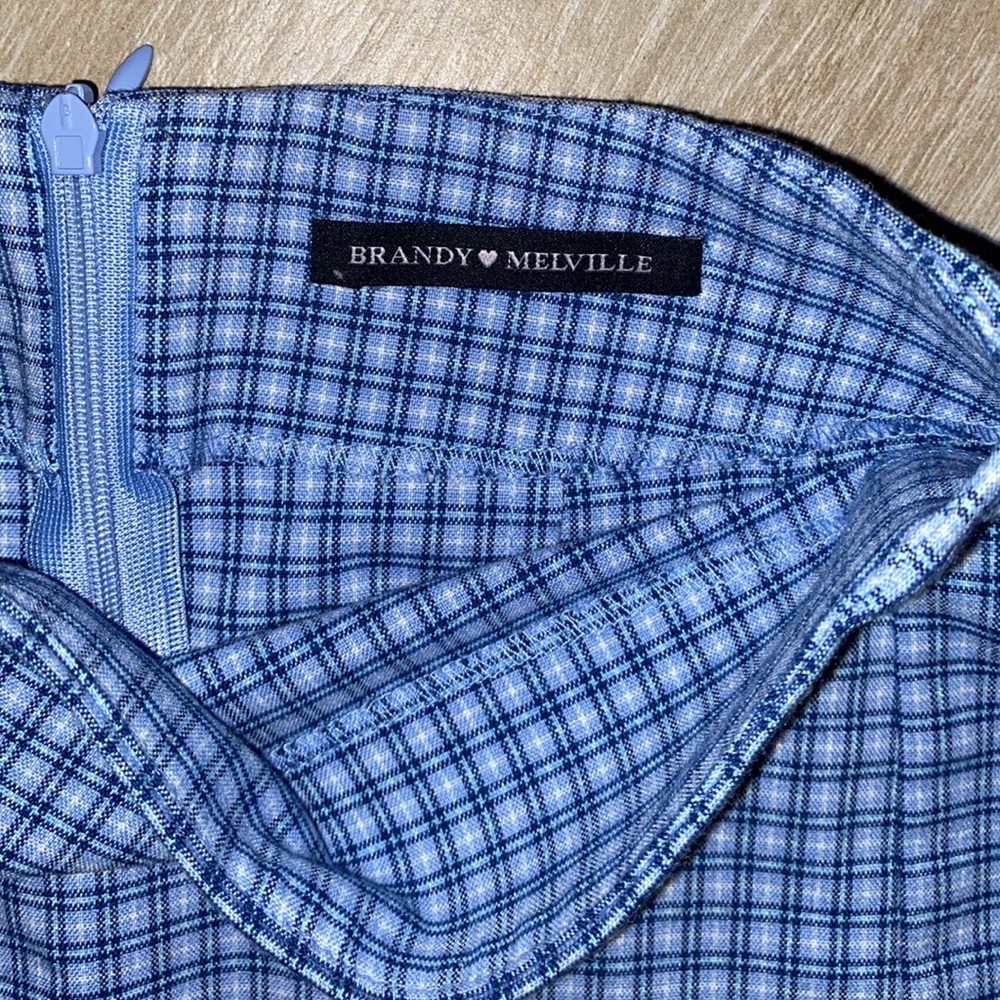 brandy melville blue cara skirt!!